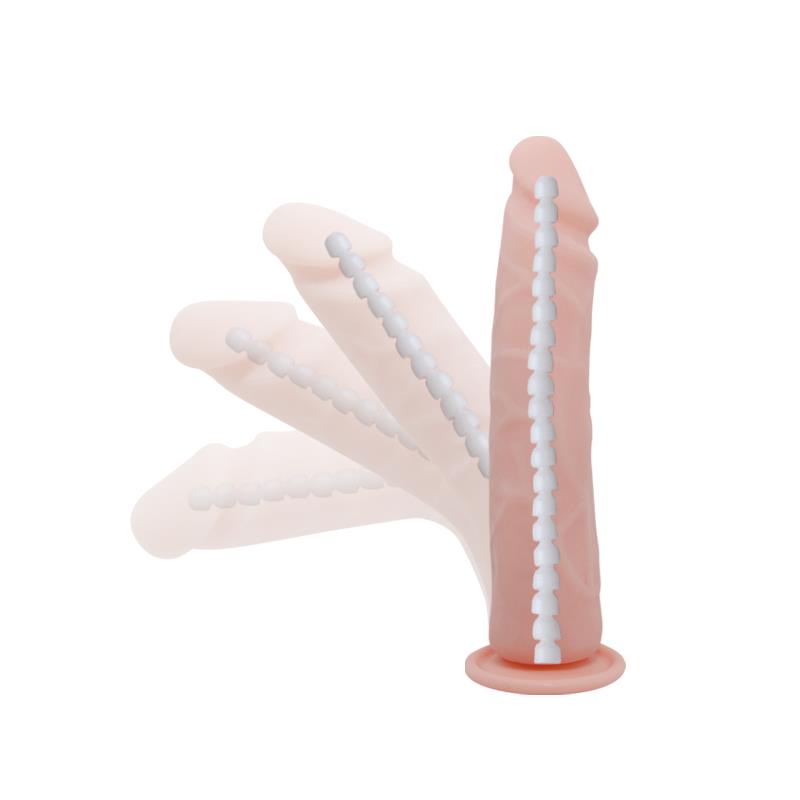 BAILE - DILDO CON VENTOSA COLOR NATURAL 23,5 CM