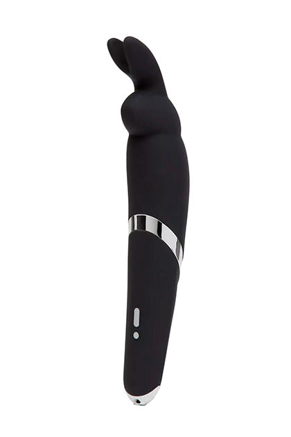 LOVEHONEY - HAPPY RABBIT WAND VIBRATOR BLACK