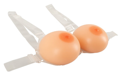 COTTELLI ACCESSOIRES - STRAP-ON SILICONE BREASTS