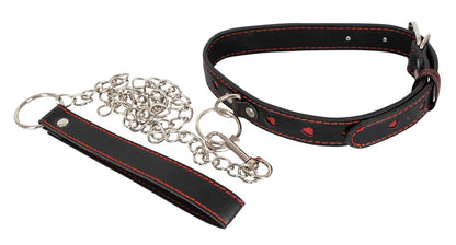 BAD KITTY - COLLAR AND LEASH
