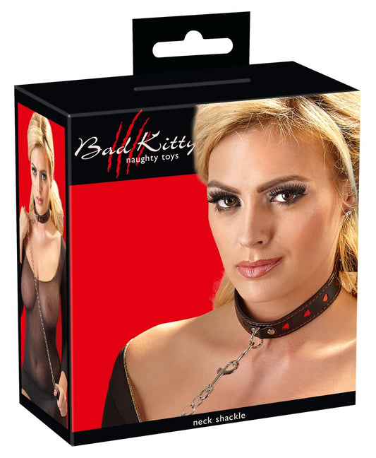 BAD KITTY - COLLAR AND LEASH