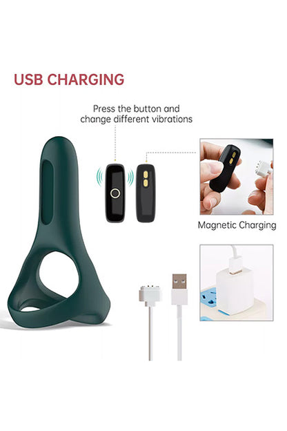 MAGIC MOTION - RISE SMART WEARABLE COCKRING GREEN
