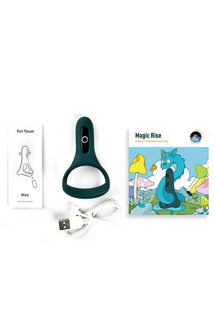 MAGIC MOTION - RISE SMART WEARABLE COCKRING GREEN