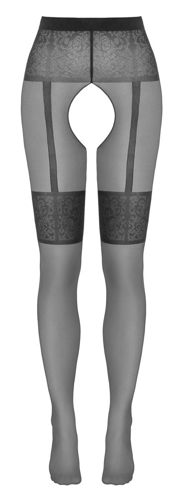 COTTELLI LEGWEAR - CROTCHLESS TIGHTS