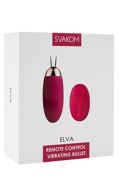 ELVA PLUM RED