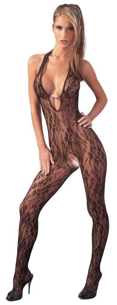 NO:XQSE - CATSUIT WITH PEARLS