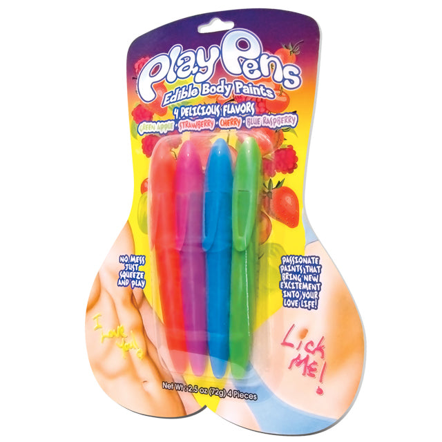 HOTT PRODUCTS - TINTAS CORPORAIS COMESTÍVEIS PLAY PENS