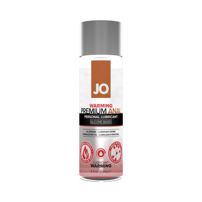 LUBRIFICANTE À BASE DE SILICONE JO PREMIUM ANAL WARMING 57 ML
