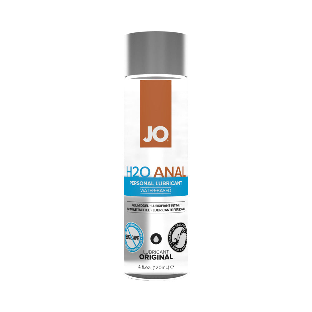 SYSTEM JO - JO H2O ANAL ORIGINAL WATER-BASED LUBRICANT 4 OZ.
