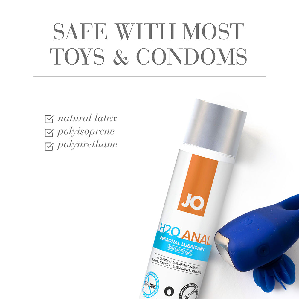 SYSTEM JO - JO H2O ANAL ORIGINAL WATER-BASED LUBRICANT 8 OZ.