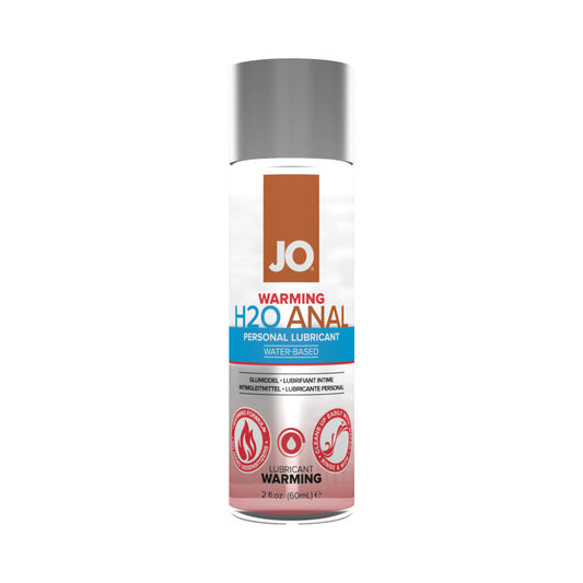 SYSTEM JO - JO H2O ANAL WARMING WATER-BASED LUBRICANT 2 OZ.