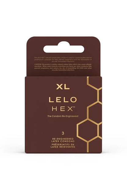 LELO - HEX CONDOMS RESPECT 3 PACK