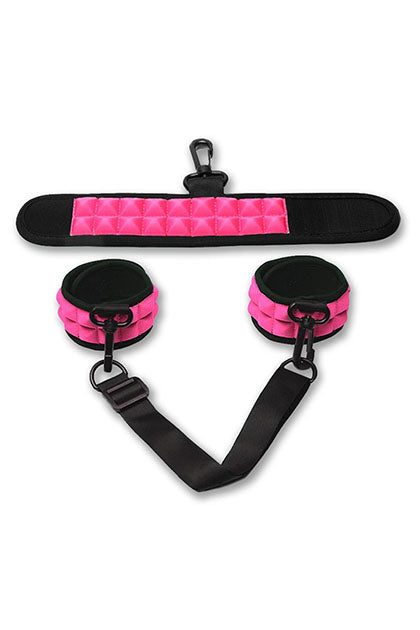 Resist No Evil Cuffs Cerise