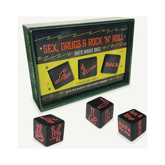 HACHETTE - SEX, DRUGS & ROCK N ROLL DATE NIGHT DICE GAME