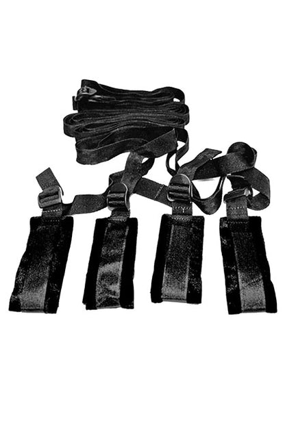 SEX & MISCHIEF - BED BONDAGE RESTRAINT KIT