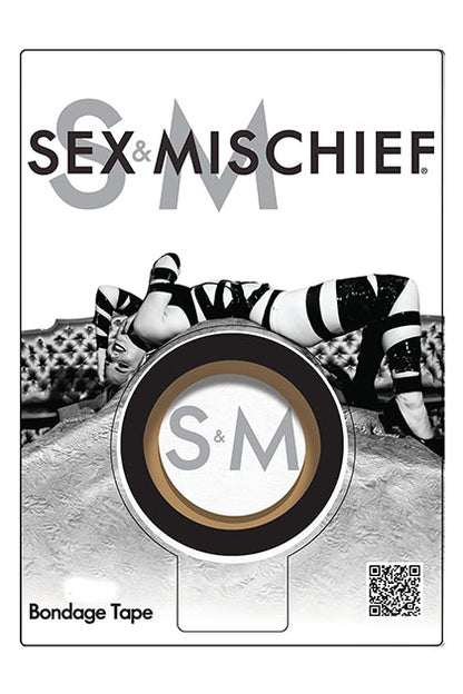 SEX & MISCHIEF - BLACK BONDAGE TAPE