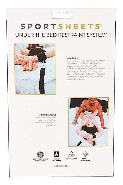 UNDER THE BED RESTRAINT SYSTEM