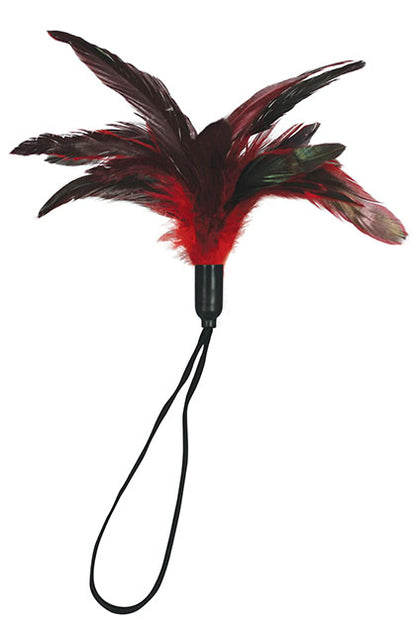 SPORTSHEETS - PLEASURE FEATHER - RED