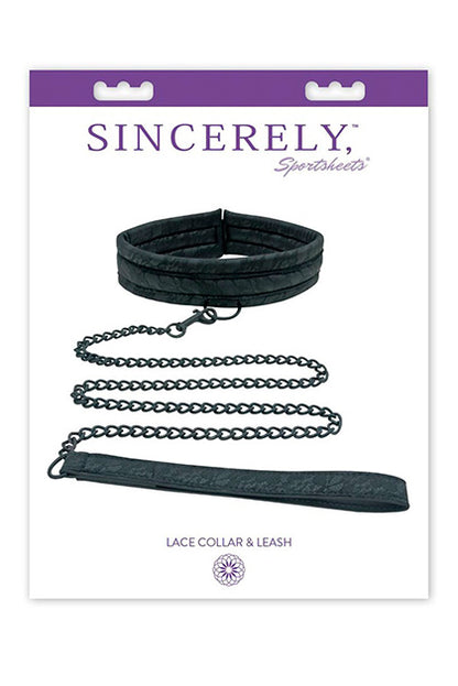 Lace Collar and Leash