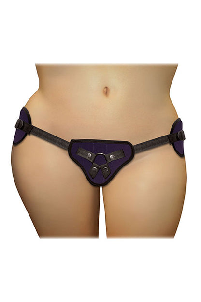 PLUS SIZE BEGINNERS PURPLE STRAP ON