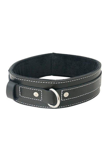 SPORTSHEETS - LINED LEATHER COLLAR
