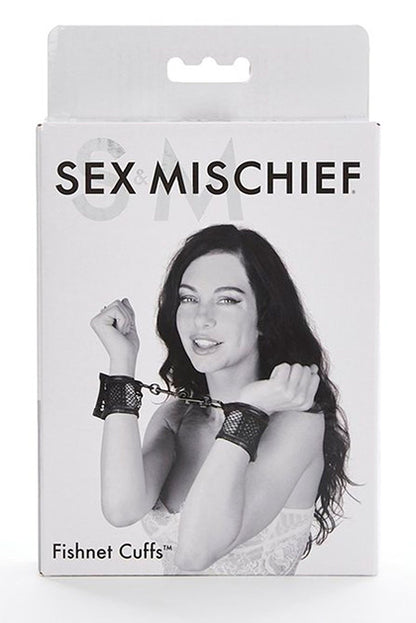 SEX & MISCHIEF - FISHNET CUFFS