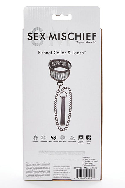 Fishnet Collar and Leash