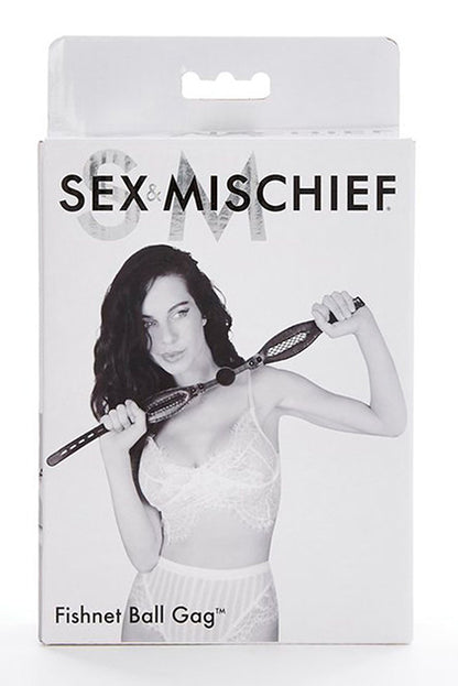 Fishnet Ball Gag