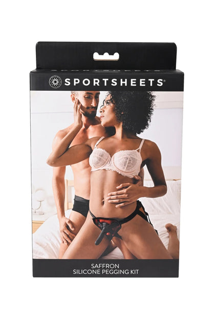 SPORTSHEETS - KIT DE FIXAÇÃO EM SILICONE COR AÇAFRÃO