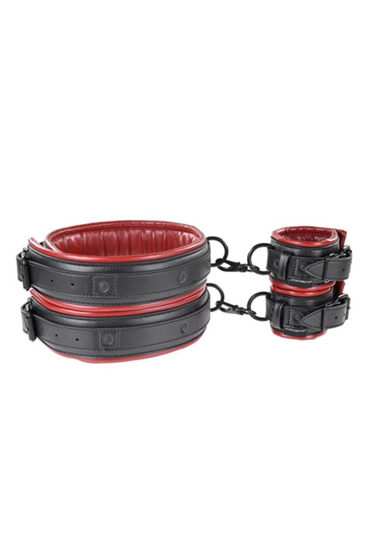 SPORTSHEETS - SAFFRON THIGH & WRIST CUFF SET