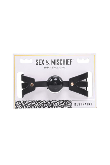 SEX & MISCHIEF - S&M BRAT BALL GAG