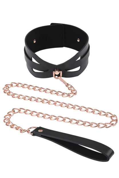SEX & MISCHIEF - S&M BRAT COLLAR & LEASH