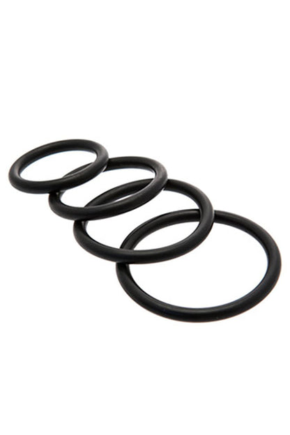 SPORTSHEETS - O-RINGS SET - 4 ASSORTED SIZES