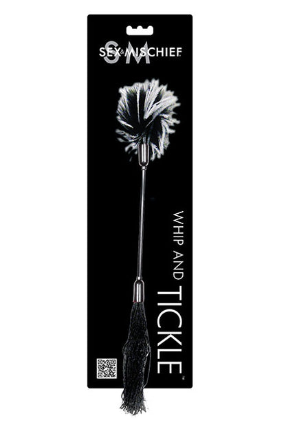 SEX & MISCHIEF - WHIP & TICKLE: BLACK AND WHITE