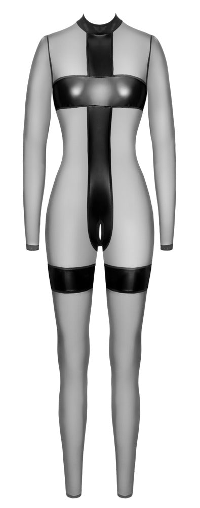 NOIR - CROTCHLESS JUMPSUIT