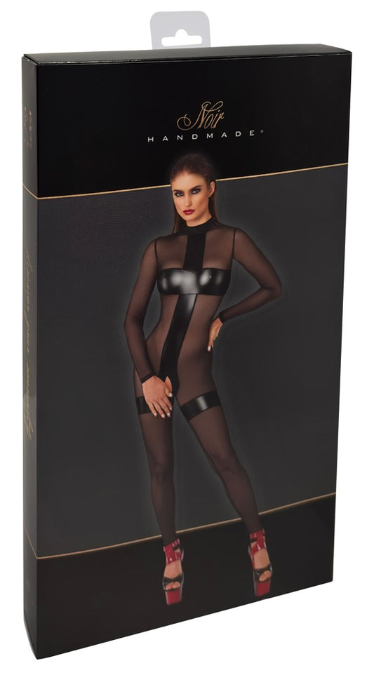 NOIR - CROTCHLESS JUMPSUIT