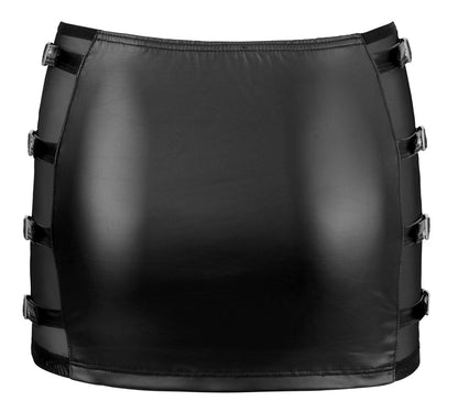 COTTELLI PARTY - MINI SKIRT WITH BUCKLES