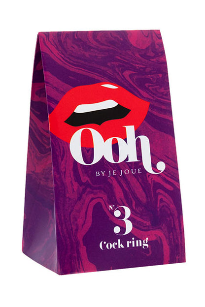 OOH BY JE JOUE - NO 3 COCK RING ELECTRIC BLUE