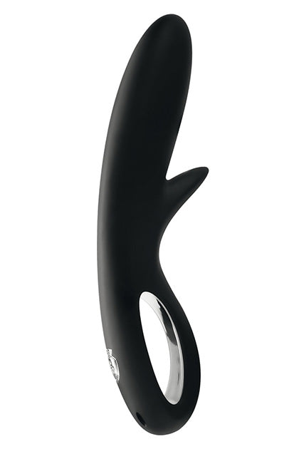 MYSTIM - TINGLY TIMMY E-STIM DILDO, SEXY BLACK