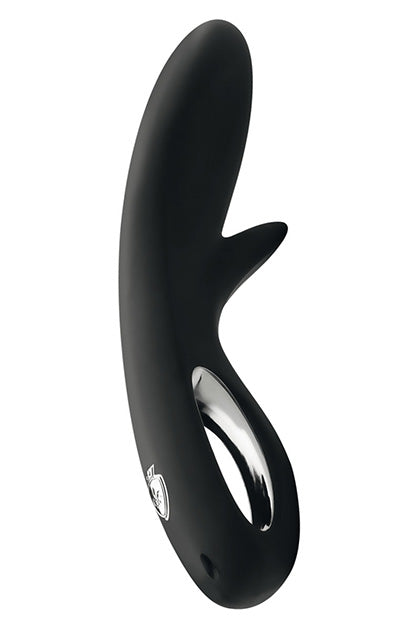 MYSTIM TINGLY TIMMY E-STIM DILDO, SEXY BLACK