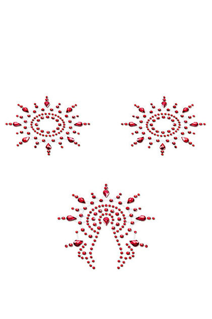 PETITS JOUJOUX - GLORIA - RED - SET OF 3