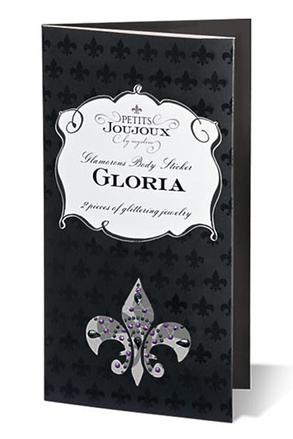 PETITS JOUJOUX - GLORIA - BLACK/PURPLE - SET OF 2