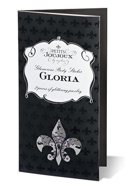 PETITS JOUJOUX - GLORIA - BLACK/PURPLE - SET OF 2