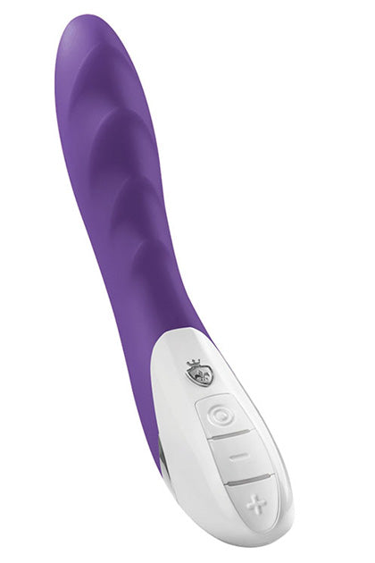 MYSTIM - VIBRADOR SASSY SIMON, ROXO ESCURO