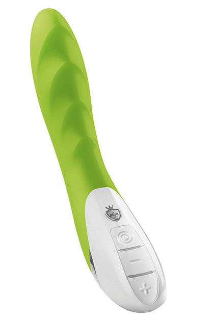 MYSTIM - SASSY SIMON VIBRATOR, LUSTY LIME