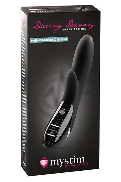 Danny eStim Vibrator, Black Edition