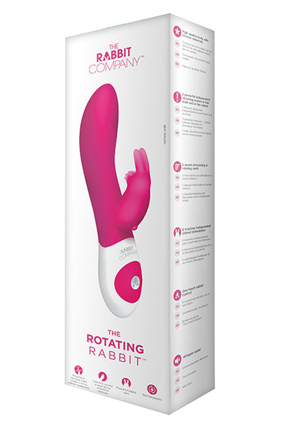 Rotating Rabbit Hot Pink