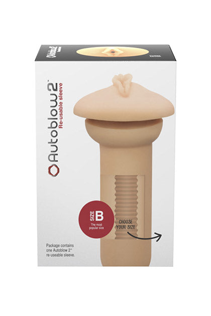 AUTOBLOW - 2+ VAGINA SLEEVE B