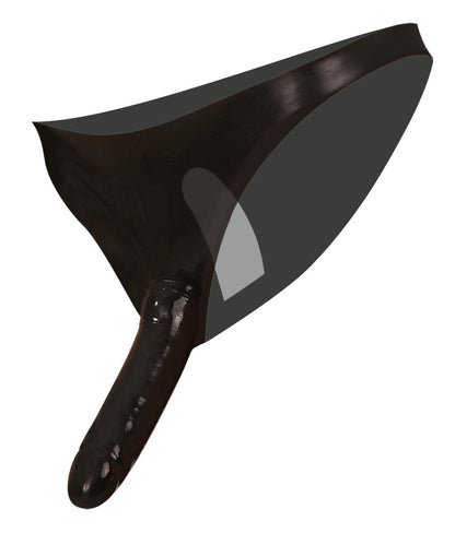 LATE X - LATEX BRIEFS WITH 2 DILDOS