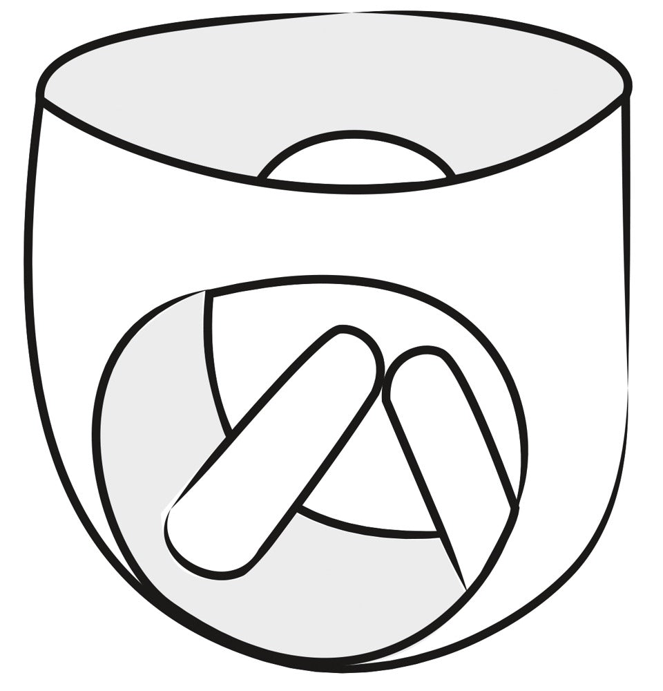 LATE X - LATEX BRIEFS WITH INFLATABLE DILDOS